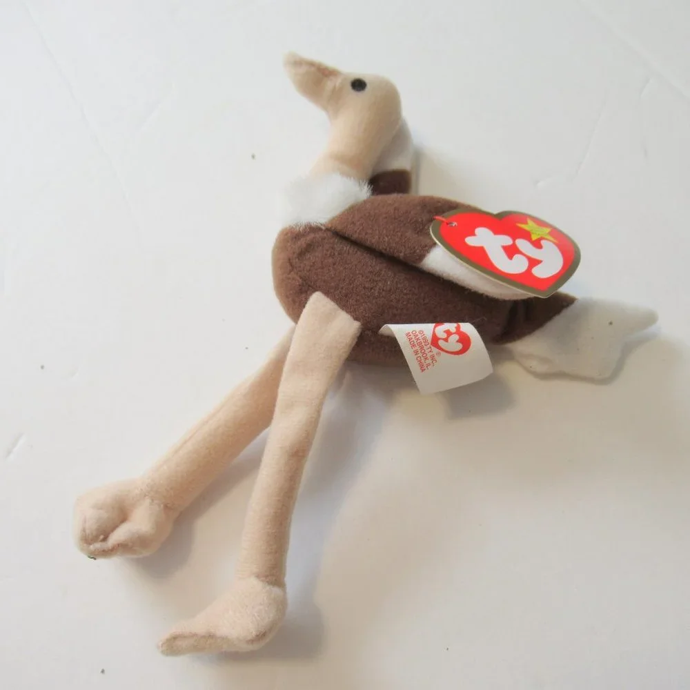 Stretchy the catnip teenie Ostrich